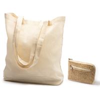 SHOPPER PIEGHEVOLE COTONE/JUTA
